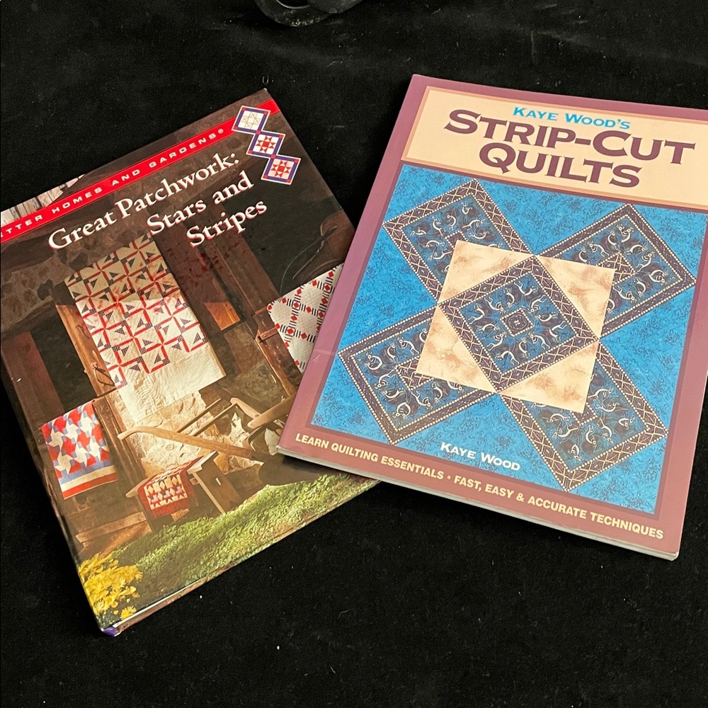 2 Vintage Quilting Books in Great Condition B9